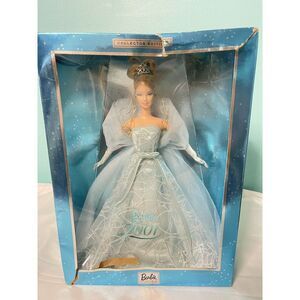 VTG 2001 Mattel Barbie Collector Edition #50841  *NEW & SEALED* Blonde‎ in Blue